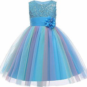 Girl's Blue dress - NWT, never worn